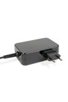Adapter - Type-C - 90W - 5-20V - 1,8 m - fekete