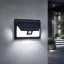 Napelemes mozgásérzékelős szolár reflektor 3 COB LED