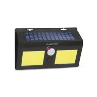   Mozgásérzékelős napelemes szolár reflektor fali COB LED - 55287
