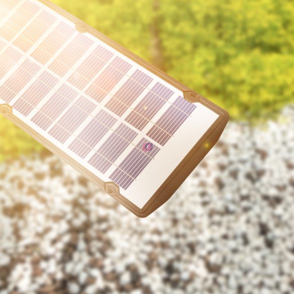 Profi Napelemes reflektor szuper fényes udvari világítás 180LED 10W 1200lm