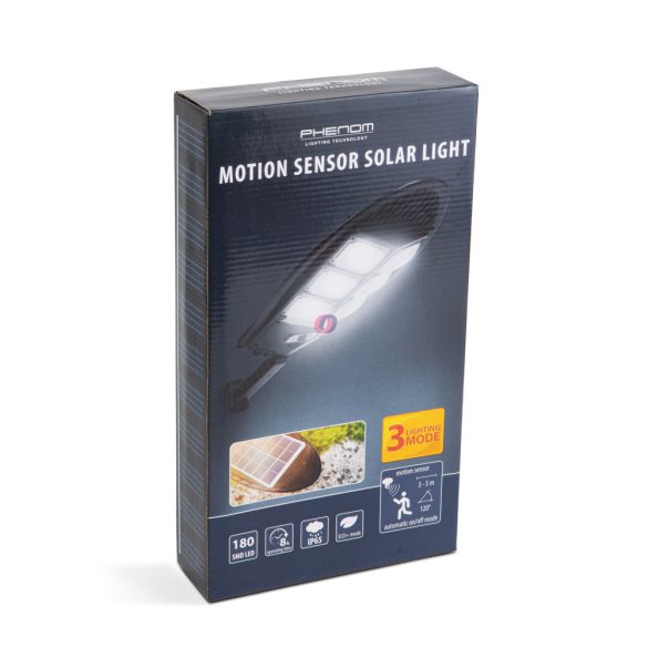 Profi Napelemes reflektor szuper fényes udvari világítás 180LED 10W 1200lm