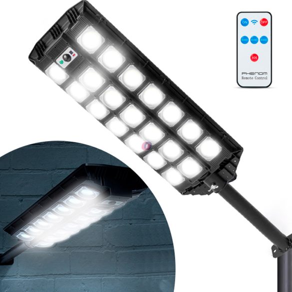 XL Profi Napelemes reflektor Extra fényes udvari világítás 520LED 20W 3000lm