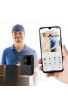 Smart video kaputelefon, fekete, HD, Wi-Fi ,IOS, Android