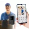 Smart video kaputelefon, fekete, HD, Wi-Fi ,IOS, Android