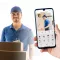 Smart Wi-Fi-s videó kaputelefon - akkumulátoros, 12V - MicroSD, FHD, PIR - fekete