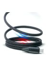 Adatkábel - Type-C / Type-C - mágneses - fekete - 1m - 3A - 60W