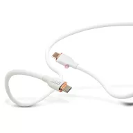   Adatkábel - Type-C / Type-C - mágneses - fekete - 1m - 3A - 60W
