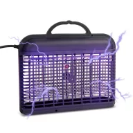 Elektromos UV Rovarcsapda 30cm, felakasztható, fekete