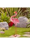XL Kerti figura flamingó fém 65 cm 2 féle választható kivitel