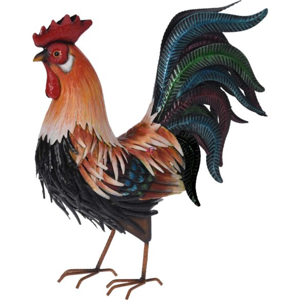 Nagyméretű Kerti figura kakas 40 cm