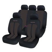   Autós üléshuzat szett - bézs / fekete - 11 db-os - HSA010