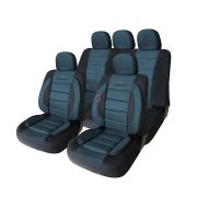 Autós üléshuzat szett - kék / fekete - 11 db-os - HSA012