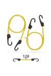 Professzionális gumipók szett - sárga - 120 cm x 8 mm - 2 db / csomag