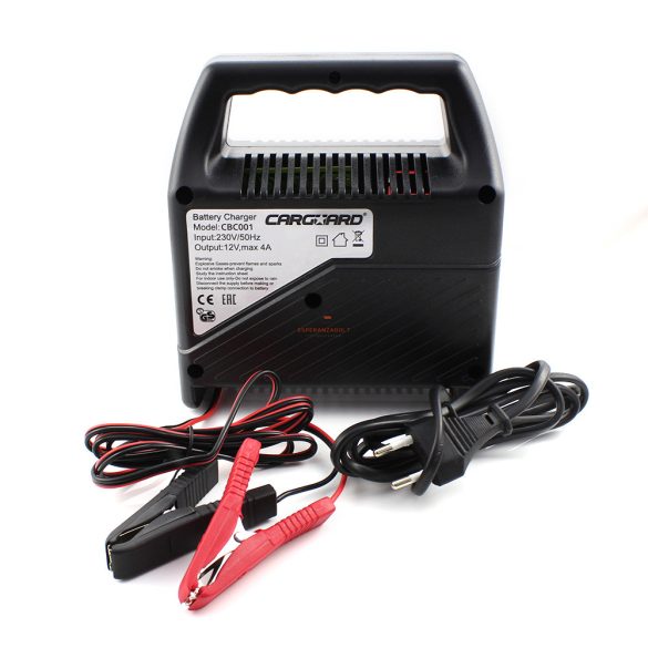 Carguard Akkumulátor töltő - 4A 12V