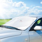   4 évszakos Autós szélvédő takaró,  jegesedésgátló - 200 x 70 cm