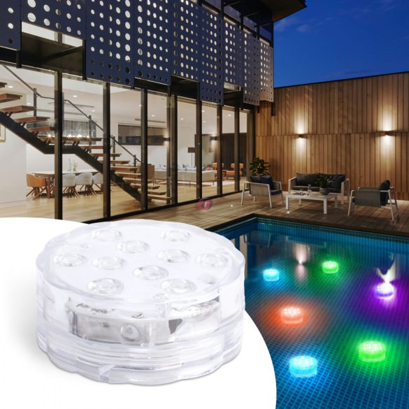 LED medencevilágítás távirányítóval
