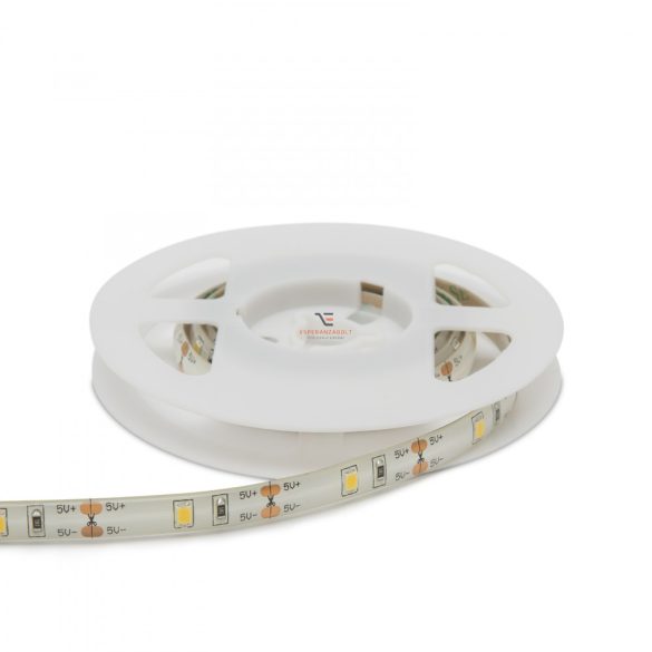 LED szalag mozgásérzékelővel, elemes 100 cm