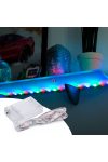 LED szalag RGB 1 m 3 x AA elemes