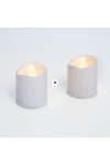 LED gyertya  fehér színű 2 db / bliszter