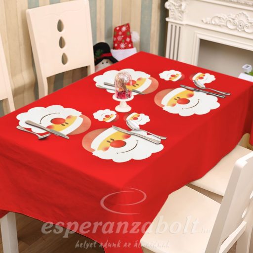 Tányér- és poháralátét - mikulásos - 8 db