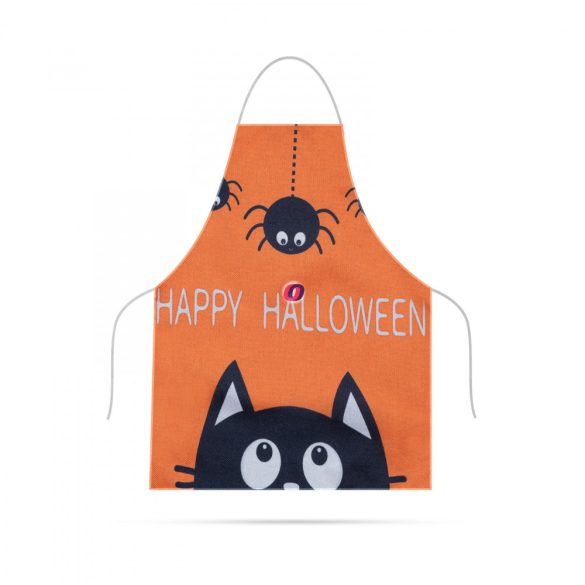 Halloween Konyhai kötény gyerek méret vízálló vászonszerű 44 x 35 cm