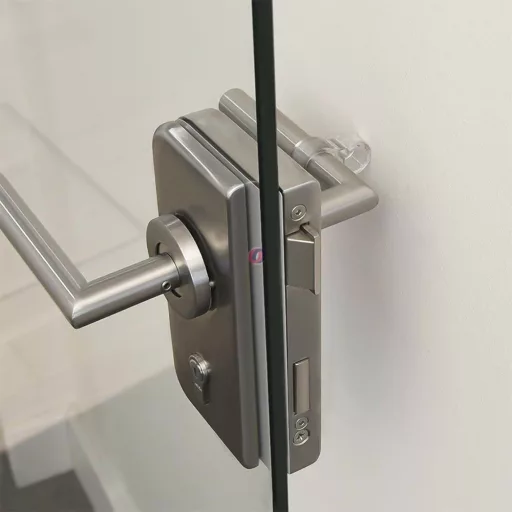 Ajtóütköző szett kilincsre - átlátszó - 4 db / csomag