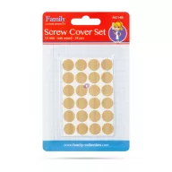 Csavartakaró szett - 13 mm - tölgy - 24 db / csomag