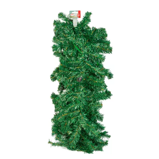 2,7 m Fenyő girland - sötét zöld - Standard