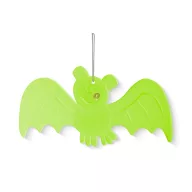   2 db Halloween-i foszforeszkáló  ablakdekoráció - denevér- 20x10 cm