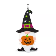   Halloweeni  manó tökkel- akasztható - habszivacs - 44 x 26 cm