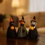 Halloween-i dekorációs figura - szellem, macska, tökfej - 21 cm