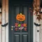 Halloween-i dekoráció - tök  - akasztható - 45 x 23 cm