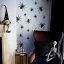 Halloween-i faldekoráció - pók szett - öntapadós - fekete - 30 db / csomag