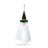   XL Halloweeni dekor lampion szellem, LED világítással 70 cm