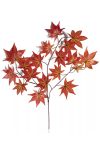 XL Őszi girland ág narrancs levelekkel, 68 cm narancssárga