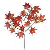 XL Őszi girland ág narrancs levelekkel, 68 cm narancssárga   XL Őszi girland ág narrancs levelekkel, 68 cm narancssárga