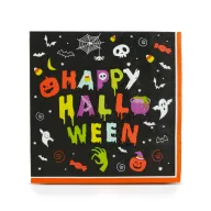   Halloween papírszalvéta, "Happy Halloween", 2 rétegű, 33 x 33 cm, 16 db