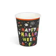   Halloween papírpohár, "Happy Halloween", 2,5 dl, 8 db