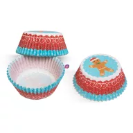 Muffin papír szett karácsonyi 100 db / csomag