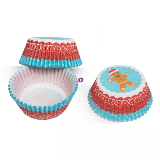 Muffin papír szett karácsonyi 100 db / csomag