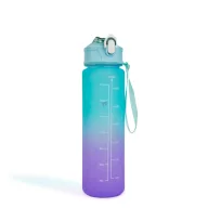 Sport kulacs - 750 ml - opálos - kék-lila színátmenetes