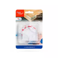 Sarokvédő asztalra - PVC - átlátszó - 4 db / csomag
