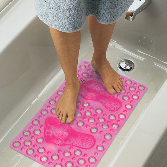 Fürdőszobai csúszásgátló 68 x 37 cm Rózsaszín