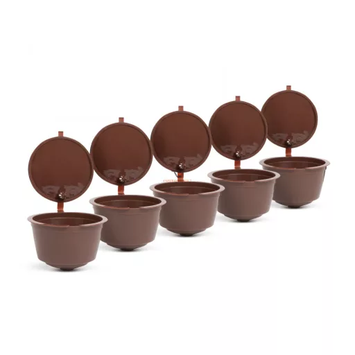 Újratölthető kávékapszula Dolce Gusto kávégépekhez 5db/cs