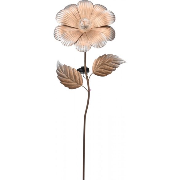 Xl Napelemes virág lámpa melegfehér 96 cm