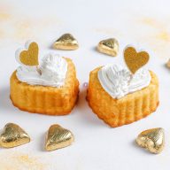 Szilikon sütőforma - szív - 28 x 25,7 x 4,5 cm