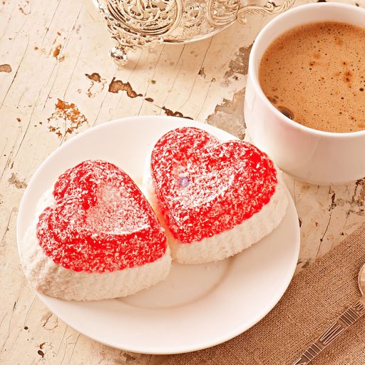 Szilikon sütőforma - szív - 28 x 25,7 x 4,5 cm