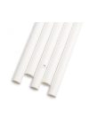Papír szívószál - fehér 197 x 6 mm - 150 db / csomag