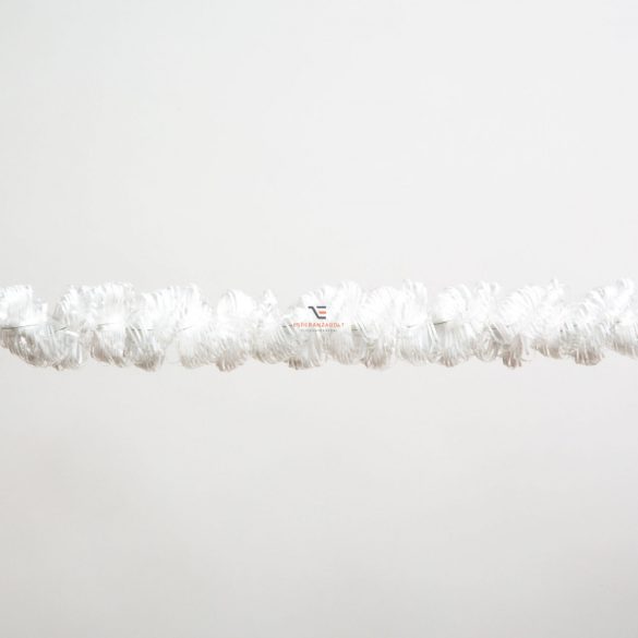 Fehér spirál girland - 180 cm - 58000WH