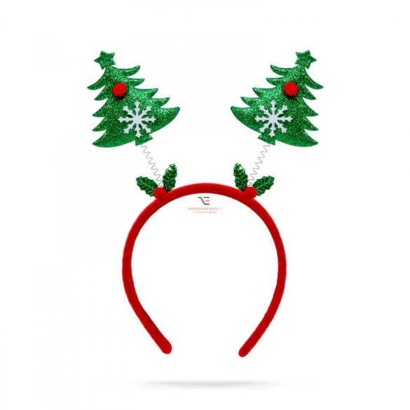 Karácsonyi hajráf - mikulás, karácsonyfa, rénszarvas